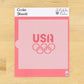 USA Olympic Cookie Stencils