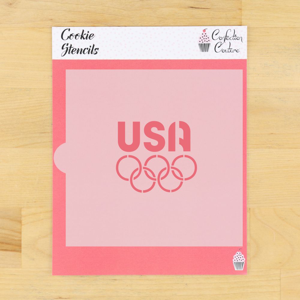 USA Olympic Cookie Stencils