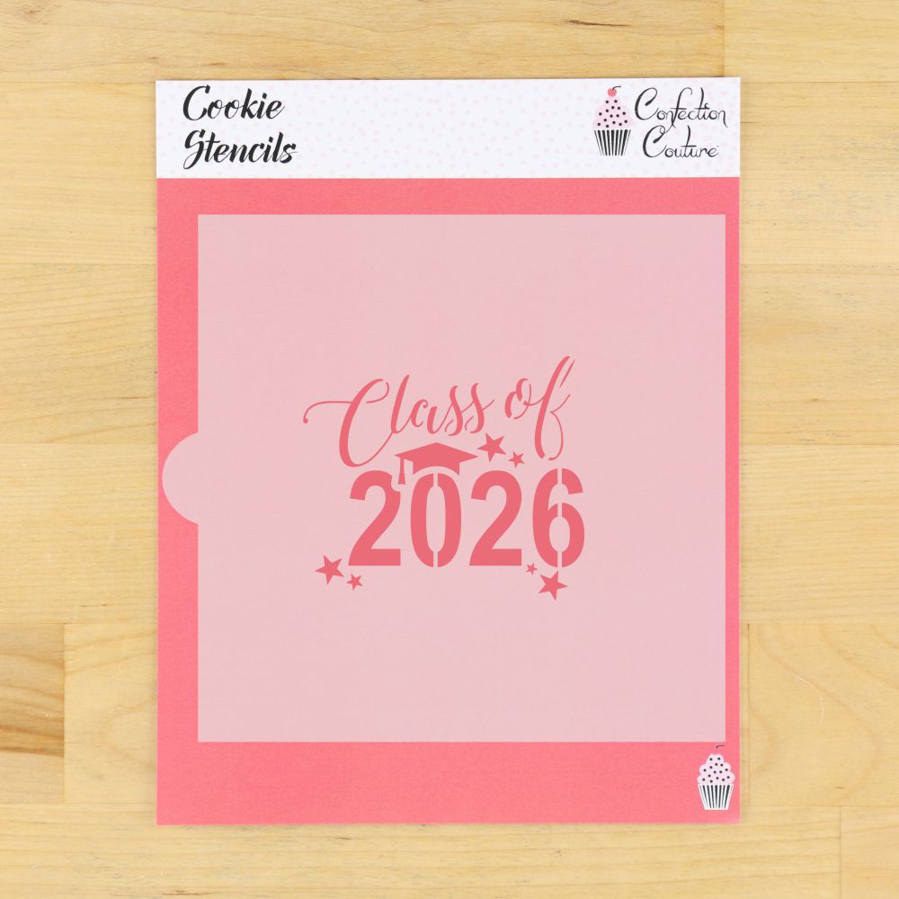 Class of 2026 Graduation Cookie Stencil