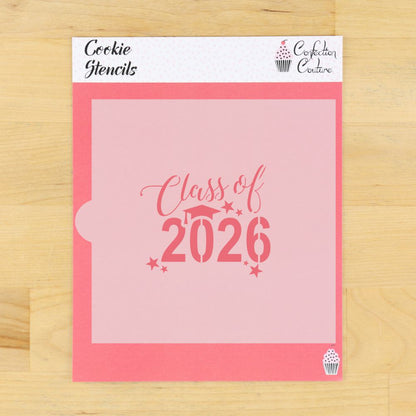 Class of 2026 Graduation Cookie Stencil