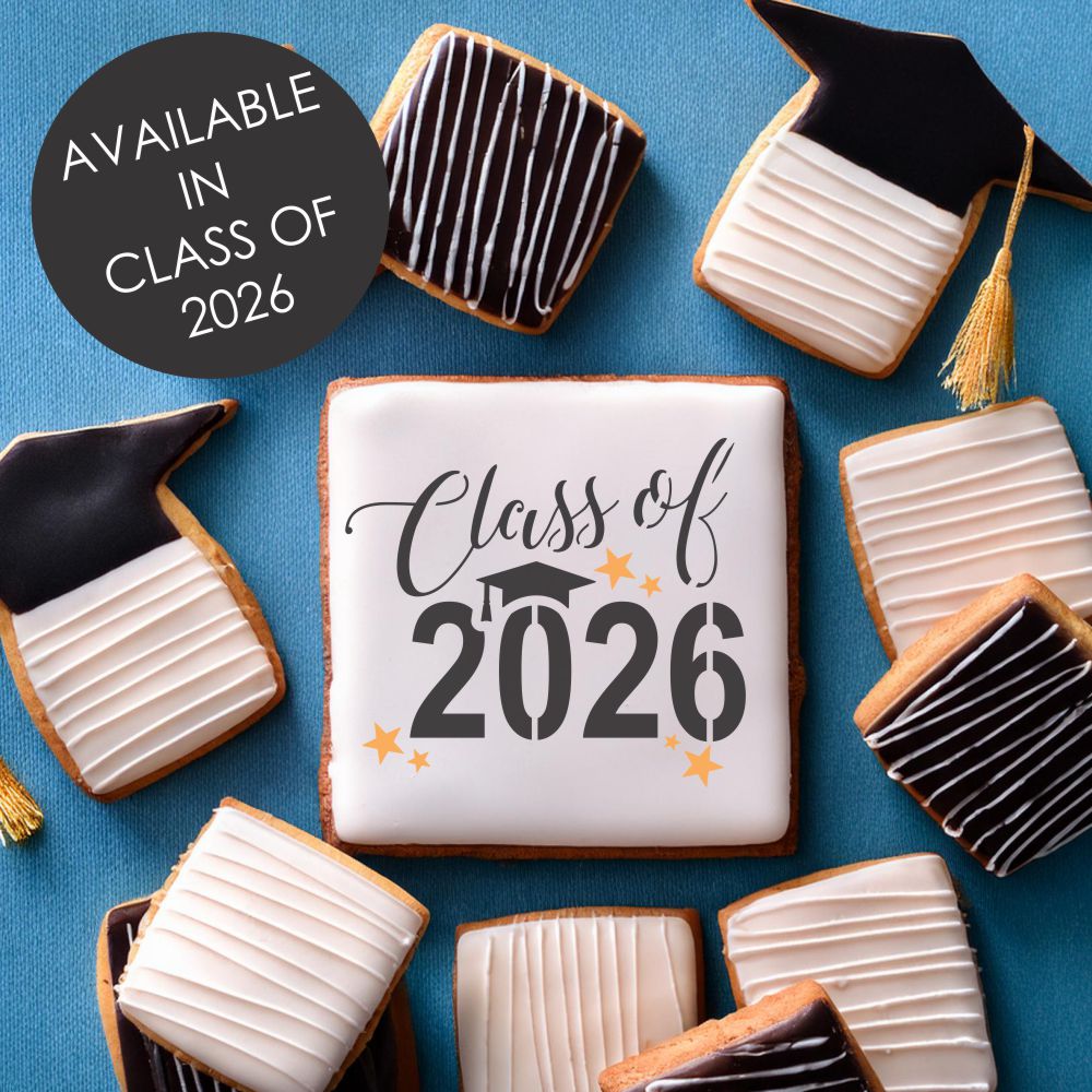 Class of 2026 Graduation Cookie Stencil
