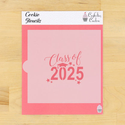 Class of 2025 Graduation Cookie Stencil