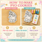 Unicorn Paint Your Own Cookie Stencil