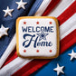 Welcome Home US Army Cookie Stencil