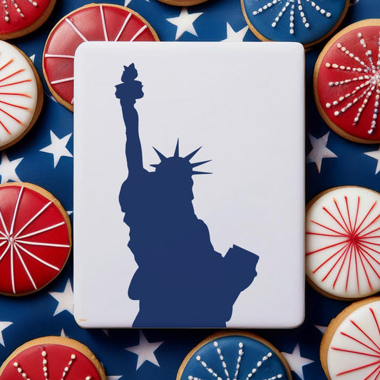 Statue of Liberty Cookie Stencil