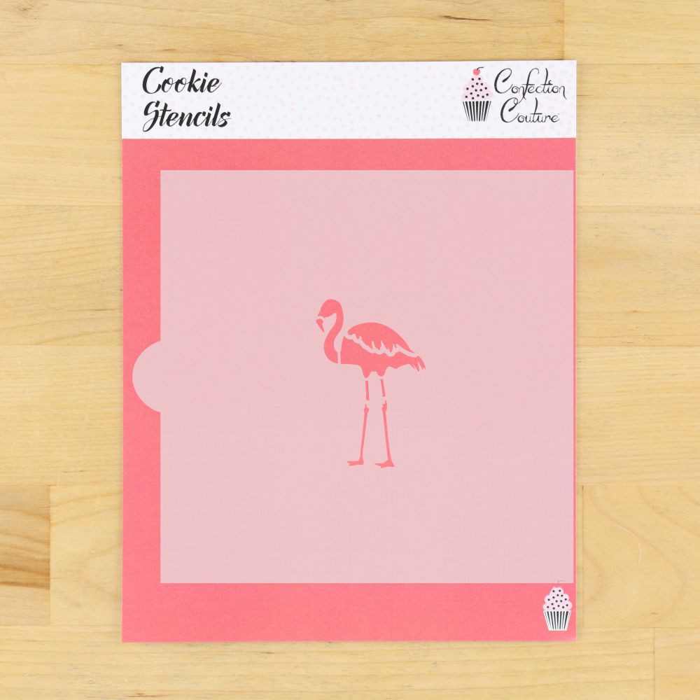 Flamingo Cookie Stencil