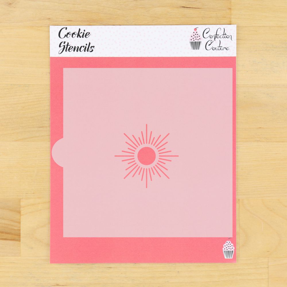 Sunshine Cookie Stencils for Here comes the sun
