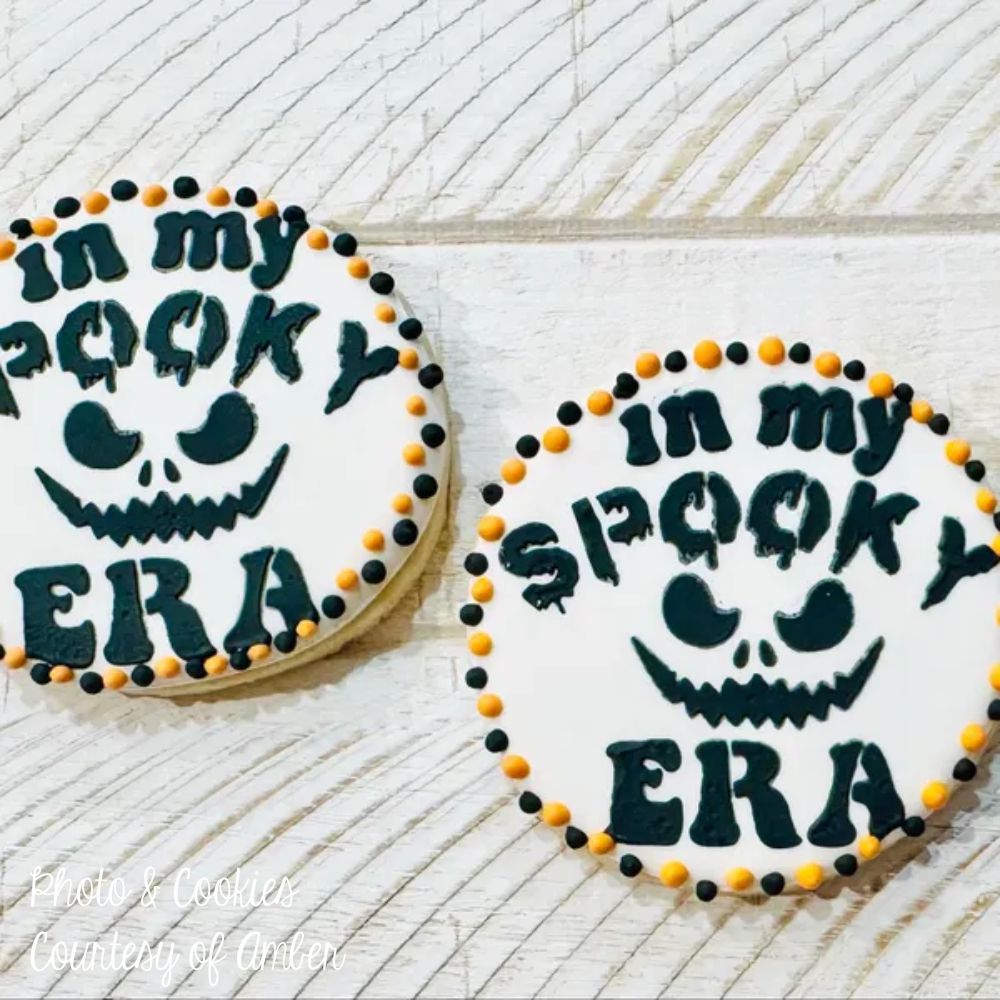 In My Spooky Era Halloween Cookie Stencil