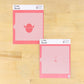 Easter Chick in Egg cookie stencil set with pink backing, featuring whimsical egg and chick designs for festive baking.