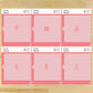 Mahjong Tiles Cookie Stencil Set featuring six unique designs for creative cookie decorating.