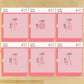 Mahjong Tiles Cookie Stencil Set showing various designs and sizes for unique cookie creations.