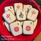 Mahjong Tiles Cookie Stencil Set