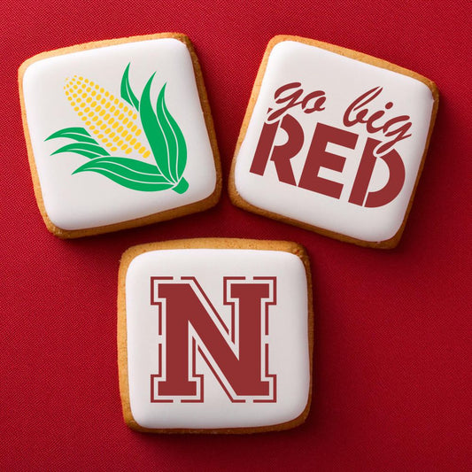 Big Red Cookie Stencil Set