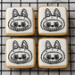 Monster Paint Your Own Cookie Stencil