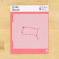 Gemini Constellation Zodiac Cookie Stencil in its Packaging
