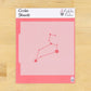 Leo Constellation Zodiac Cookie Stencil in its Packaging