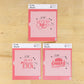 Measurements of the Chiefs Kingdom Cookie Stencil Set