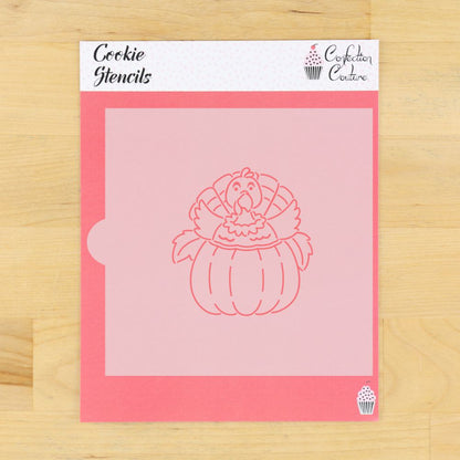 Turkey in Pumpkin PYO Cookie Stencil in its packaging.