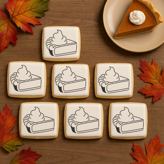 Pumpkin Pie PYO Cookie Stencil