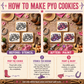 Cowgirl Hat PYO Cookie Stencil