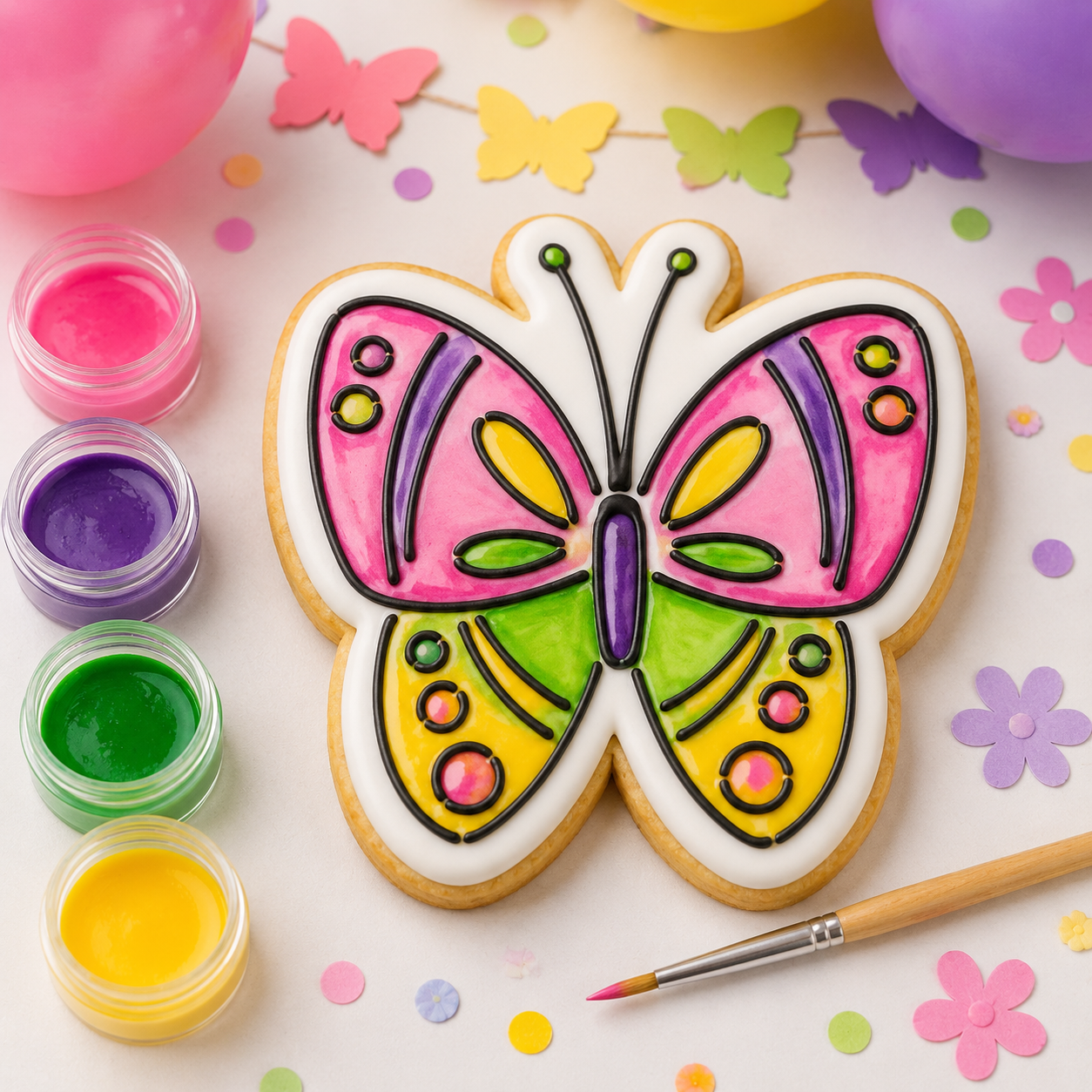 Butterfly PYO Cookie Stencil