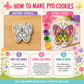 Butterfly PYO Cookie Stencil