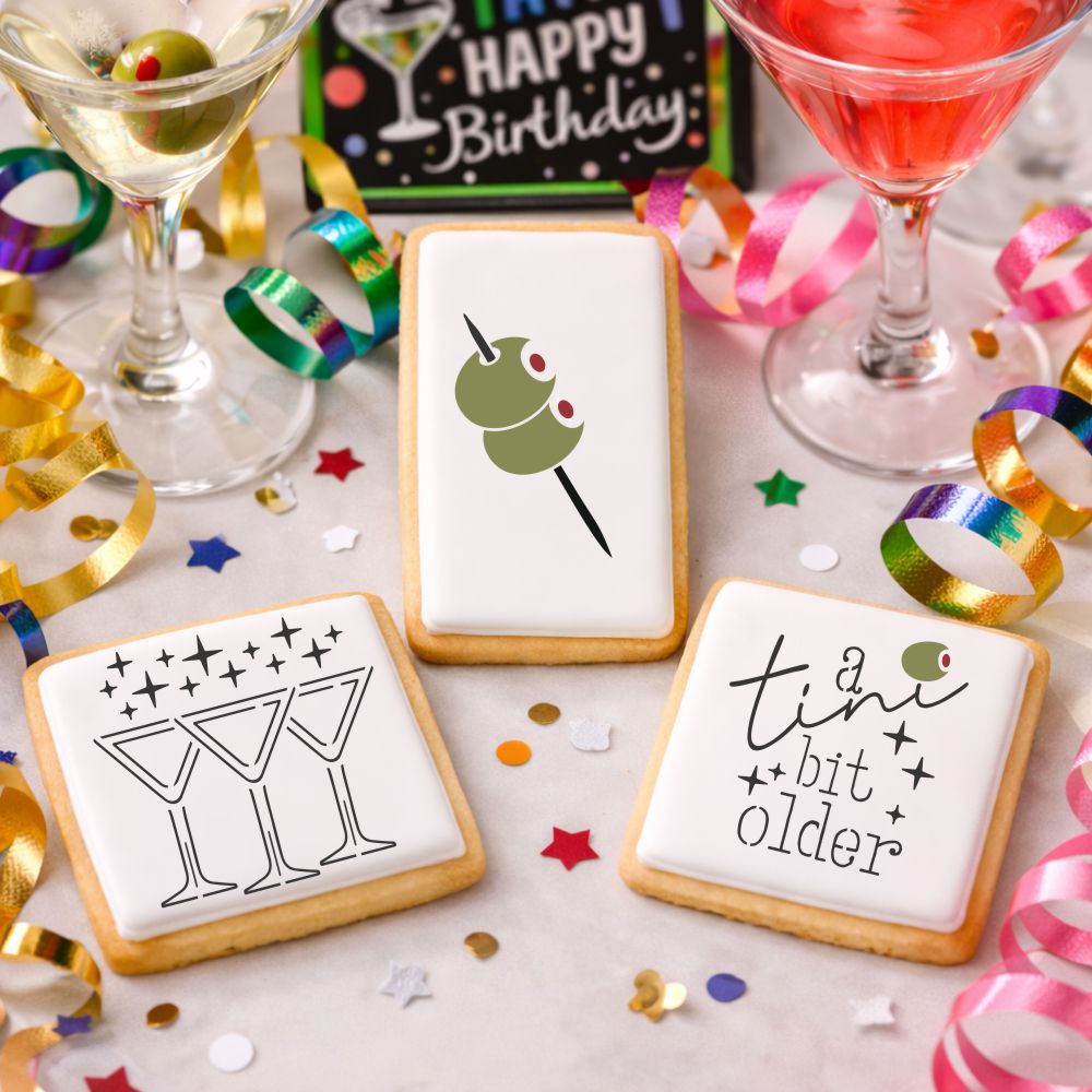 A Tini Bit Older Cookie Stencil Set