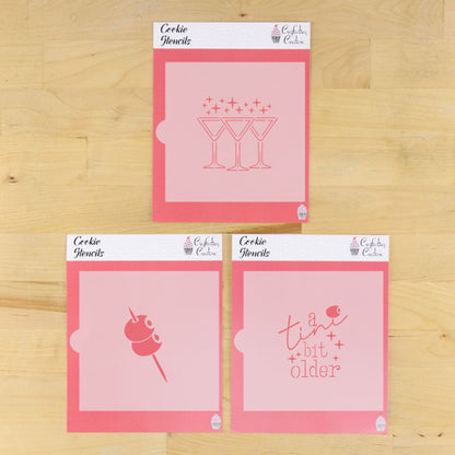 A Tini Bit Older Cookie Stencil Set