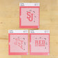 Red Storm Cookie Stencil Set