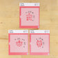 Kappa Kappa Gamma cookie stencil set dimensions