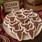 Bull Head Cookie Stencil