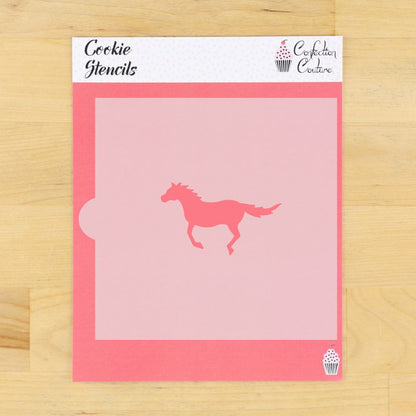Horse Cookie Stencil