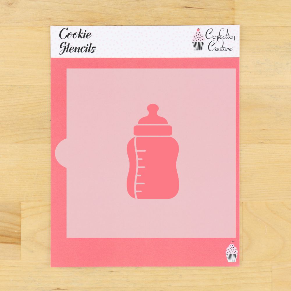 Baby Bottle Cookie Stencil