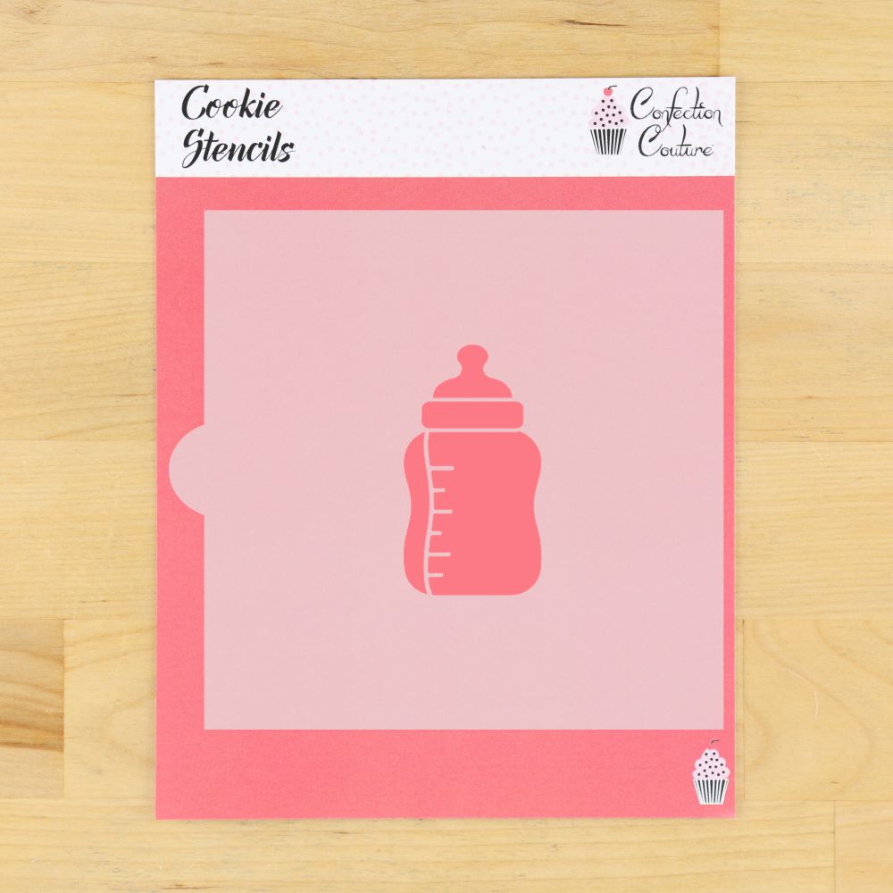 Baby Bottle Cookie Stencil