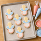 Baby Pacifier Cookie Stencil