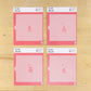 Small Mahjong Winds Tile Cookie Stencil Set