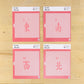 Medium Mahjong Winds Tile Cookie Stencil Set