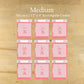 Mahjong Crak Tiles Cookie Stencil Set
