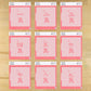 Mahjong crak tile 9 piece cookie stencil set