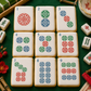 Mahjong Dot Tiles Cookie Stencil Set