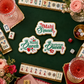 Mahj Queens Cookie Stencil Set