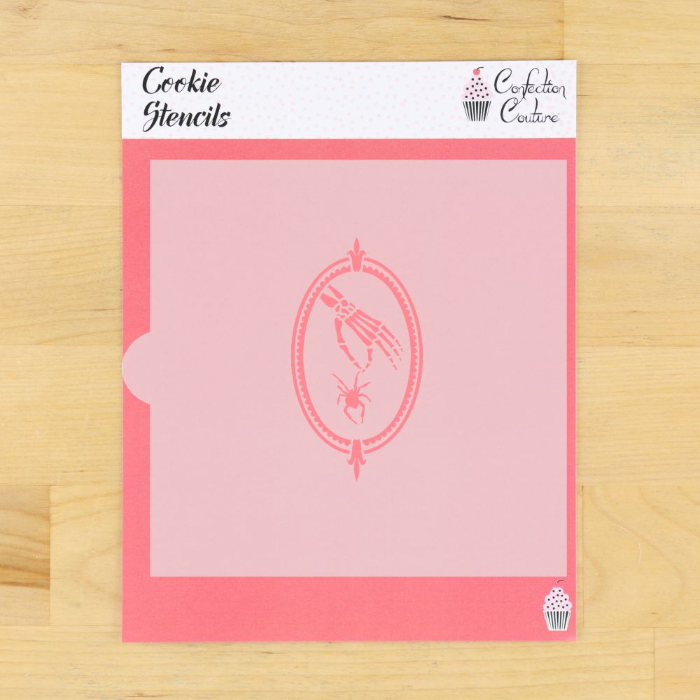 Gothic Skeleton Hands Cookie Stencil Set