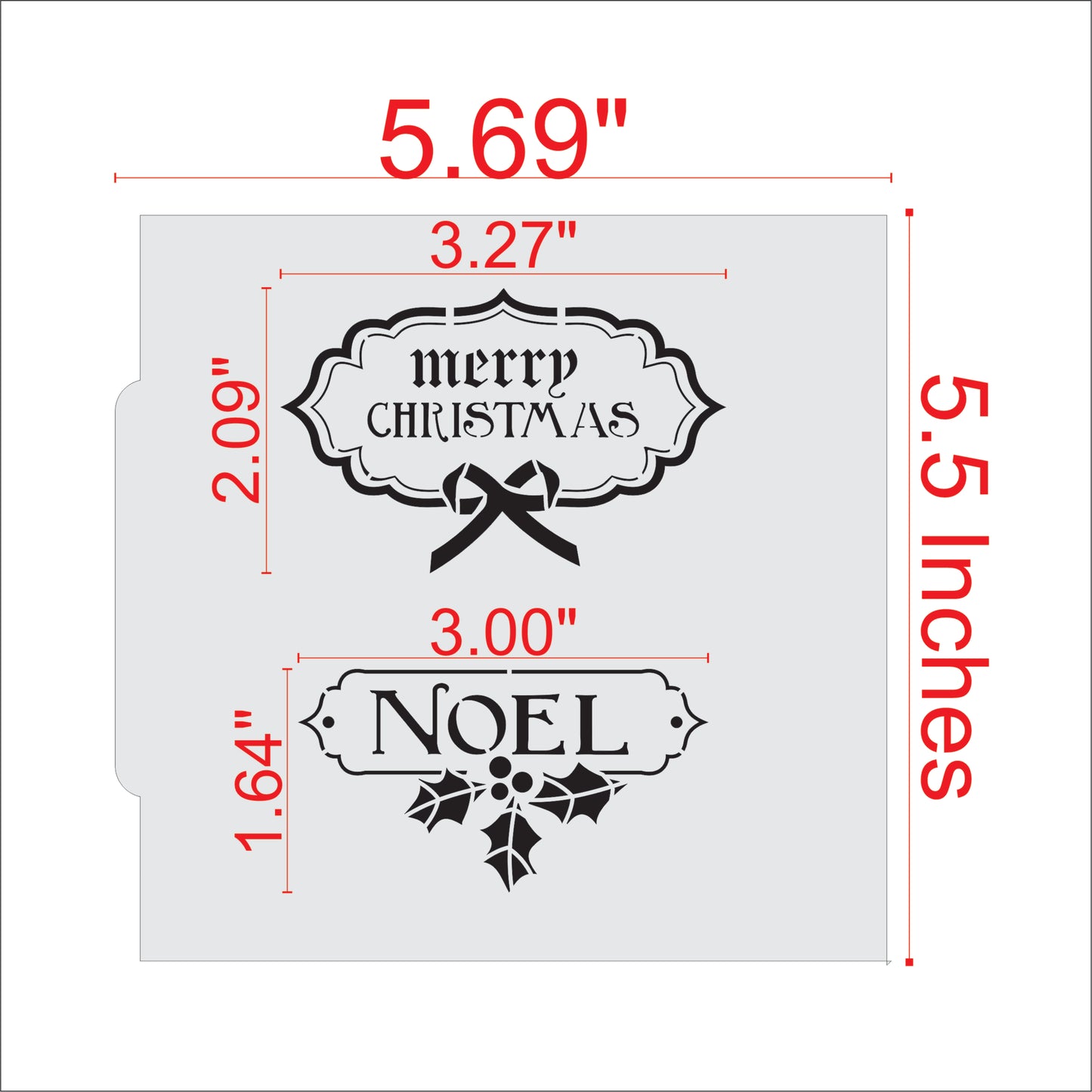 Gift Tag Cookie Stencils: Decorate Merry Christmas Cookies – Confection Couture Stencils gift-tag-cookie-stencils-decorate-merry-christmas-cookies-confection-couture-stencils