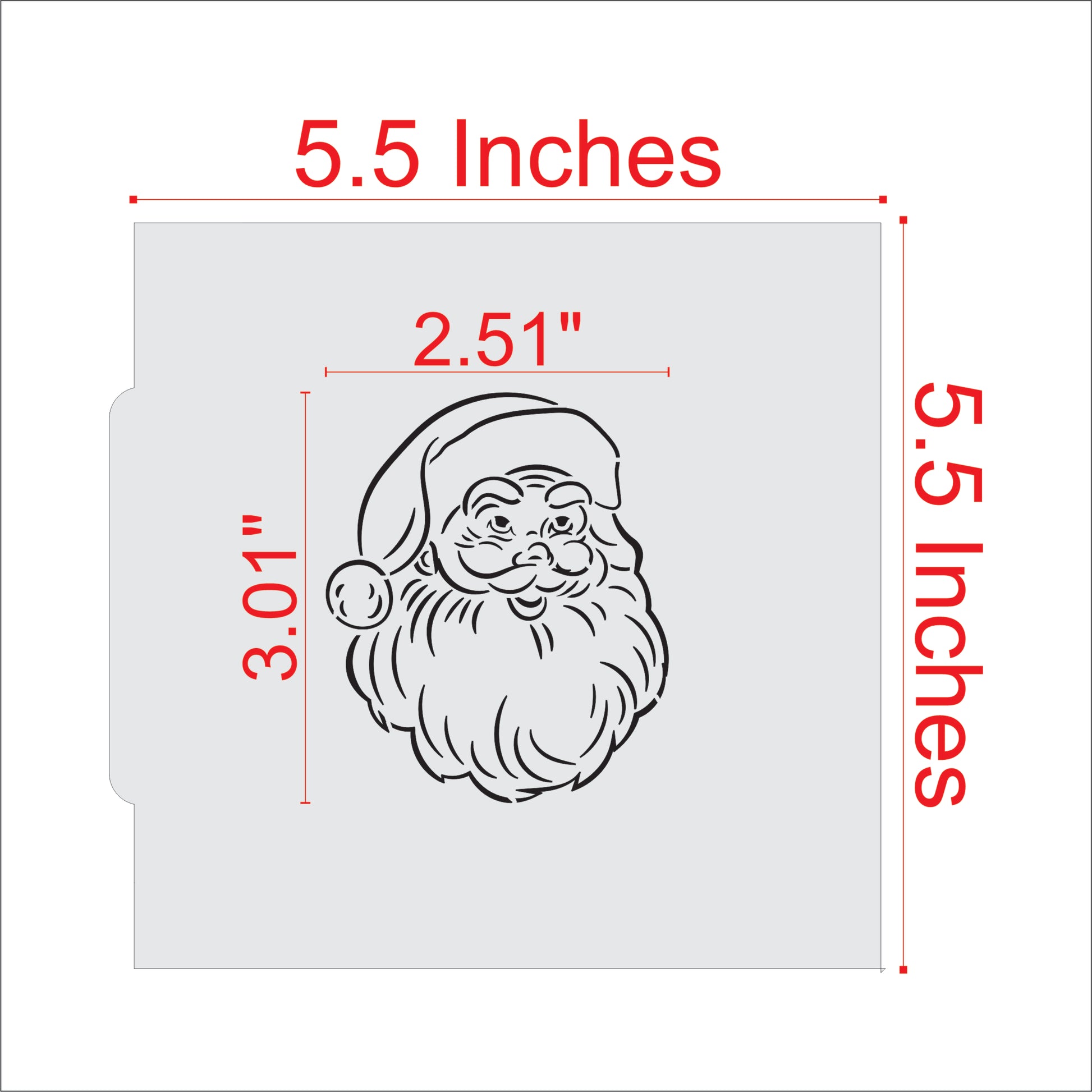 Santa Claus Paint Your Own Cookie Stencil: Christmas PYO Cookies – Confection Couture Stencils santa-claus-paint-your-own-cookie-stencil-christmas-pyo-cookies-confection-couture-stencils