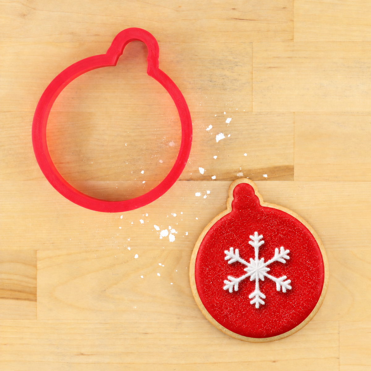 Snowflakes Cookie Stencil