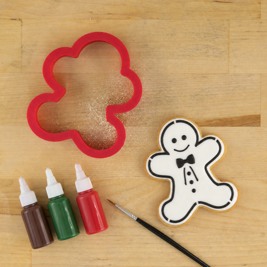 Gingerbread Paint Your Own Cookie Stencil