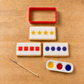 Basic Shapes PYO Paint Palette Cookie Stencil