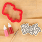 Love Paint Your Own Cookie Stencil