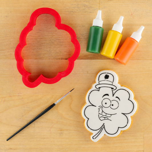 Shamrock Paint Your Own Cookie Stencil