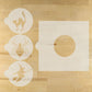 Halloween Round Cookie Stencil 3 Pc Set